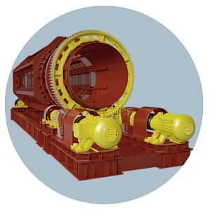 Дробилка-грохот барабанного типа ДГБ